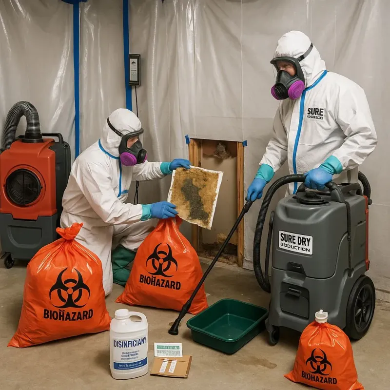 Contaminated Water Handling Protocols process in Wise County, TX