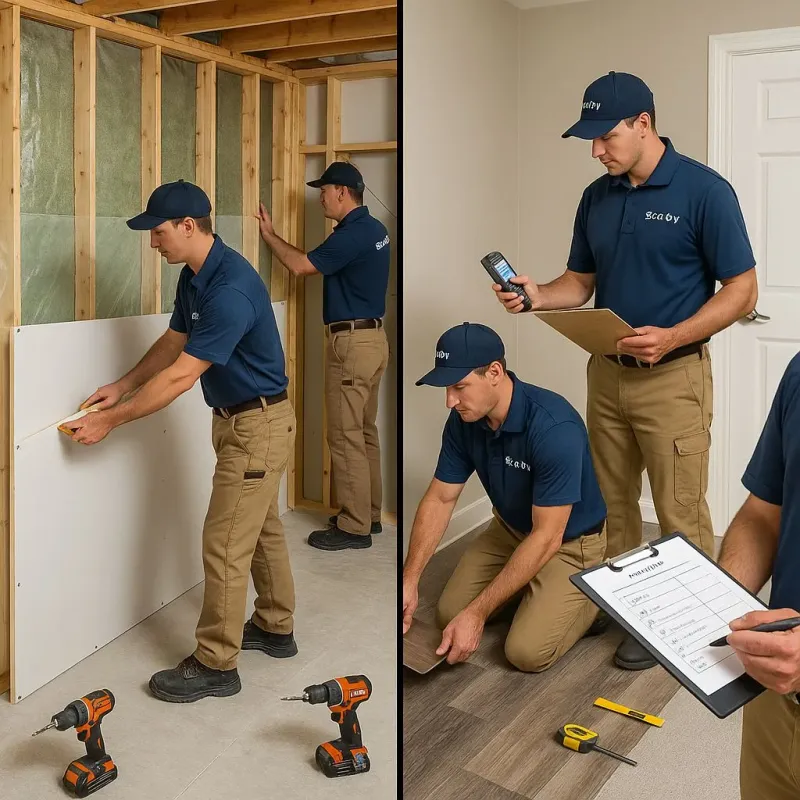 Repairs and Reconstruction process in Wise County, TX