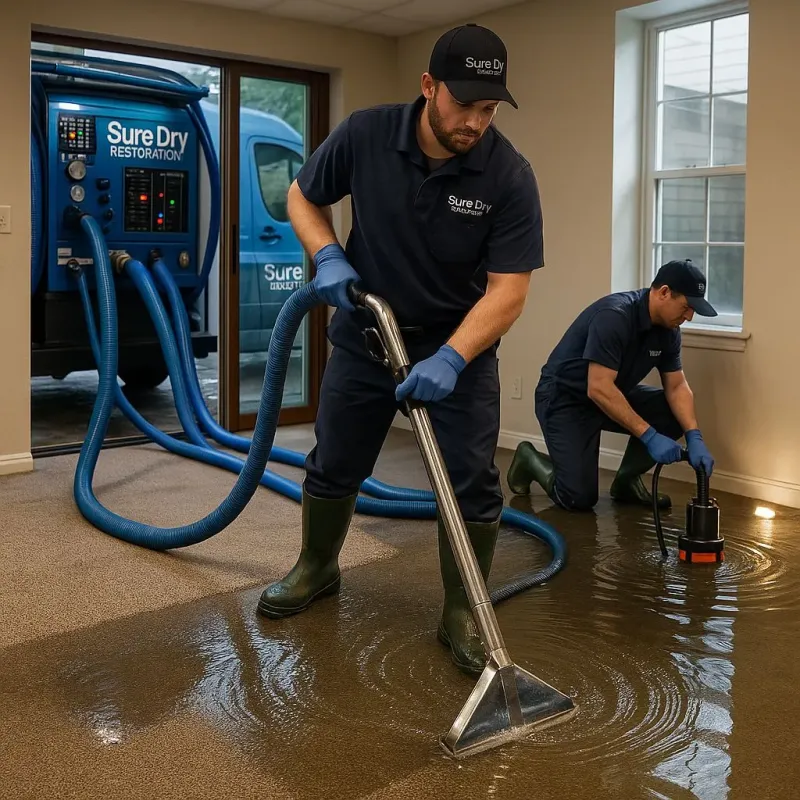Water Extraction and Removal process in Wise County, TX